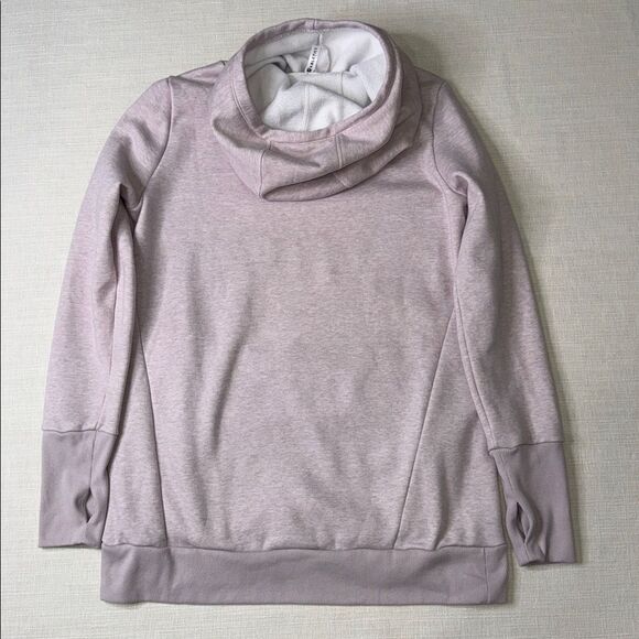 Fabletics Light Pink/Purple Cowl Neck Sweater - Picture 10 of 10